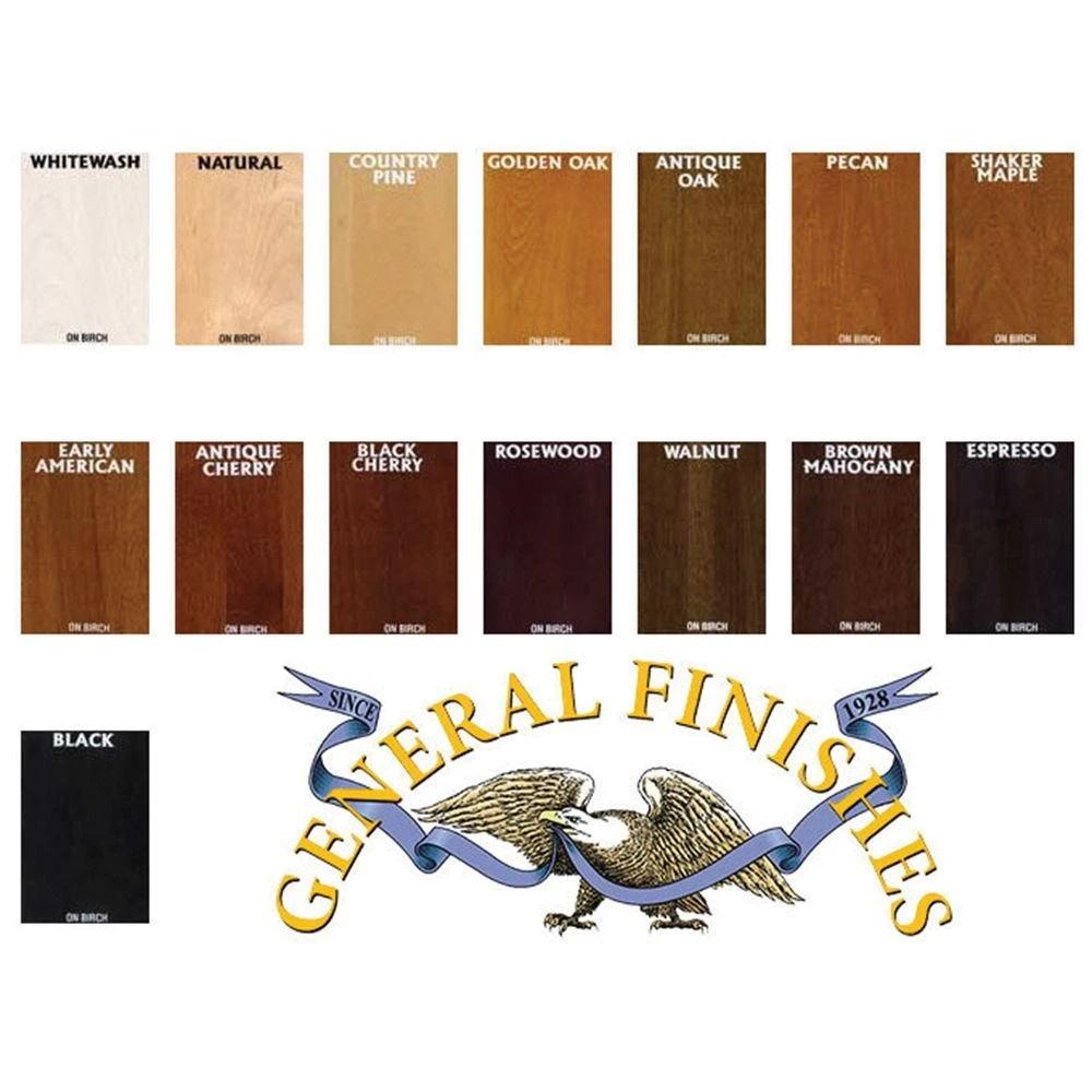 General Finishes Water Based Wood Stain, Brown Mahogany 1 General Finishes Water Based Wood Stain, Brown Mahogany