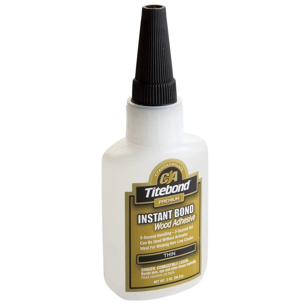 Titebond Instant Bond Wood Adhesive - Thin Viscosity 2 Titebond Instant Bond Wood Adhesive - Thin Viscosity - Image 2