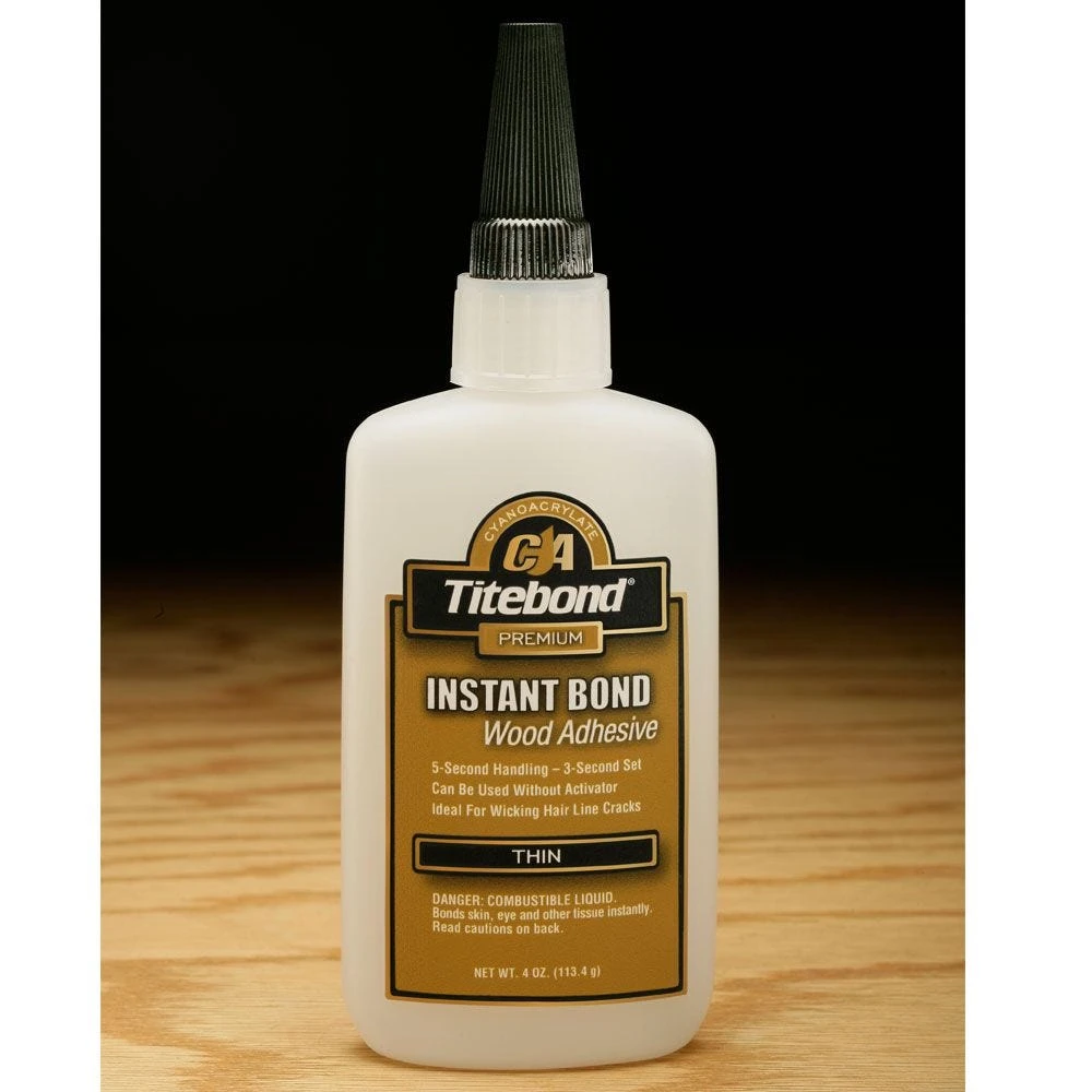 Titebond Instant Bond Wood Adhesive - Thin Viscosity 1 Titebond Instant Bond Wood Adhesive - Thin Viscosity