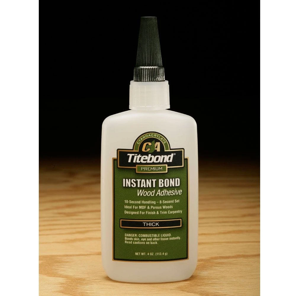 Titebond Instant Bond Wood Adhesive - Thick Viscosity 1 Titebond Instant Bond Wood Adhesive - Thick Viscosity