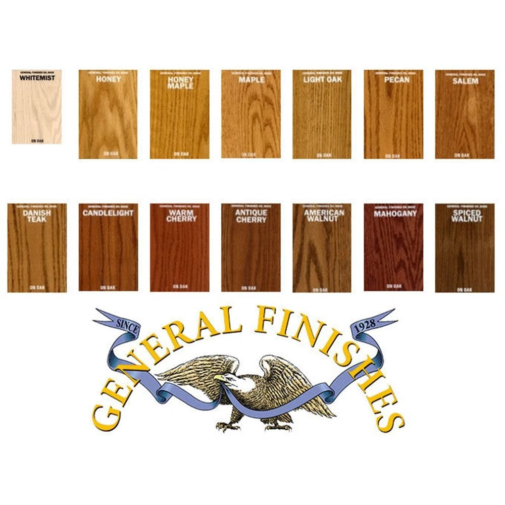 General Finishes Oil Based Wood Stain, Pecan 2 General Finishes Oil Based Wood Stain, Pecan - Image 2