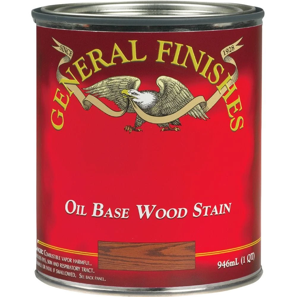 General Finishes Oil Based Wood Stain, Warm Cherry 1 General Finishes Oil Based Wood Stain, Warm Cherry