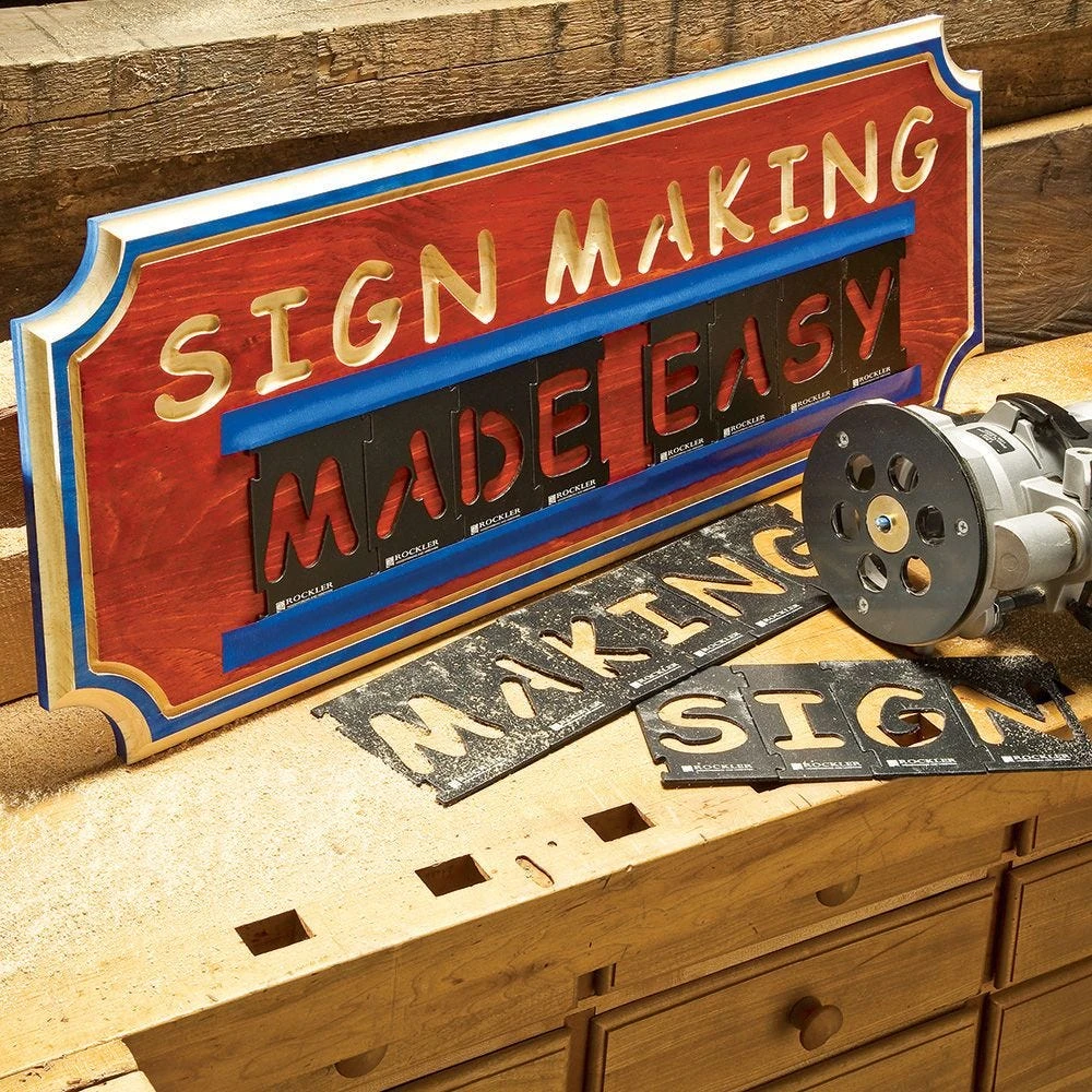 Rockler Interlock Signmaker's Template Kits, Comic Sans Font 2 Rockler Interlock Signmaker's Template Kits, Comic Sans Font - Image 2