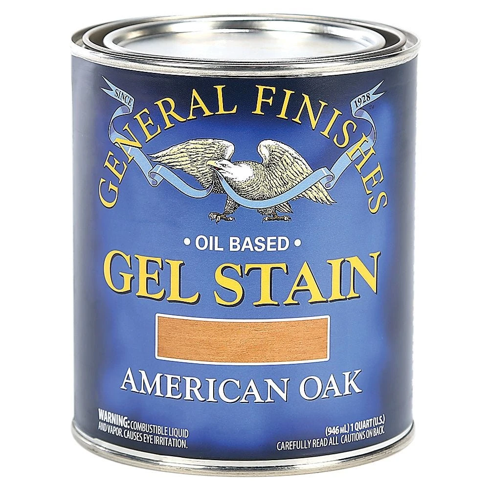 General Finishes Gel Stain, American Oak 2 General Finishes Gel Stain, American Oak - Image 2