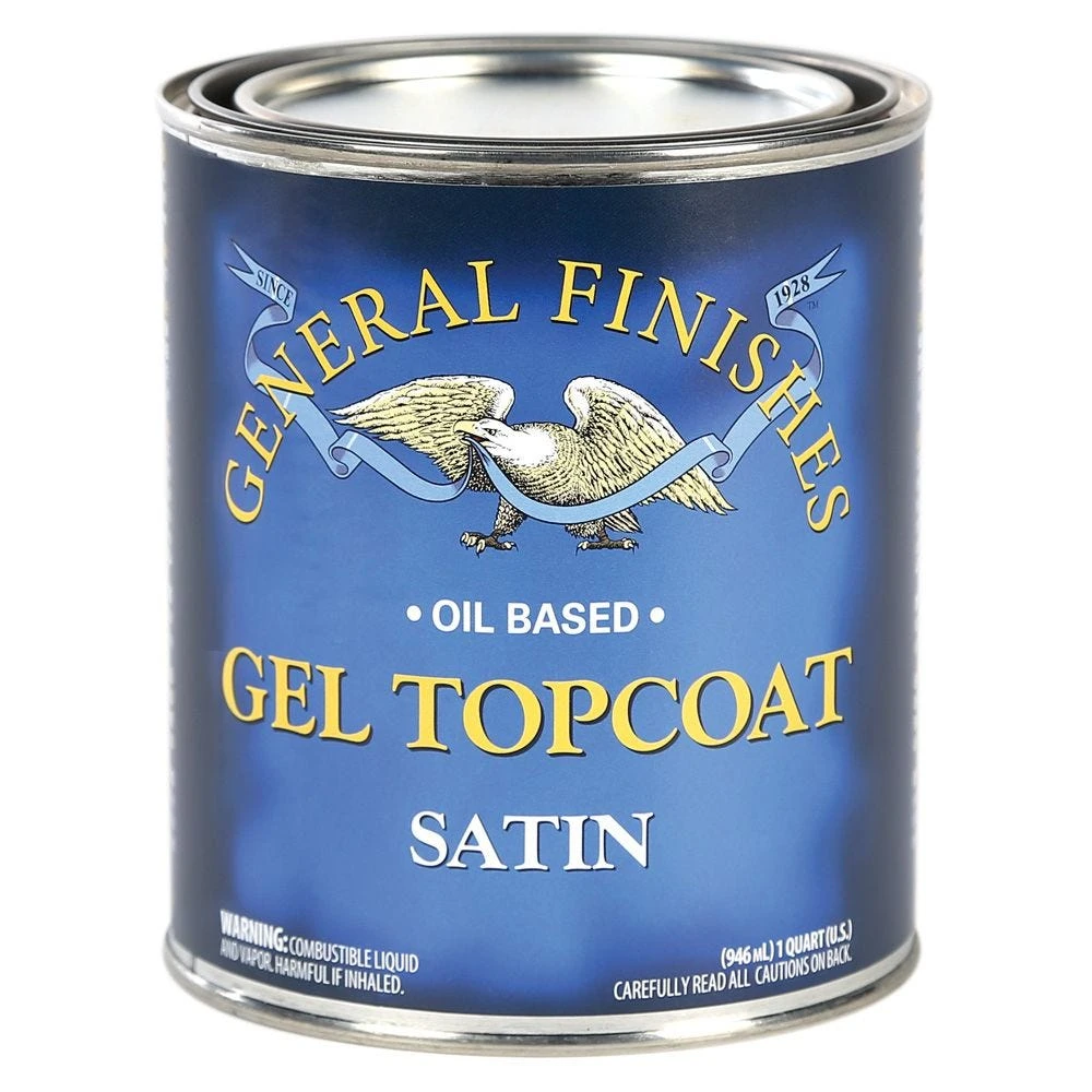 General Finishes Gel Satin Top Coat 1 General Finishes Gel Satin Top Coat