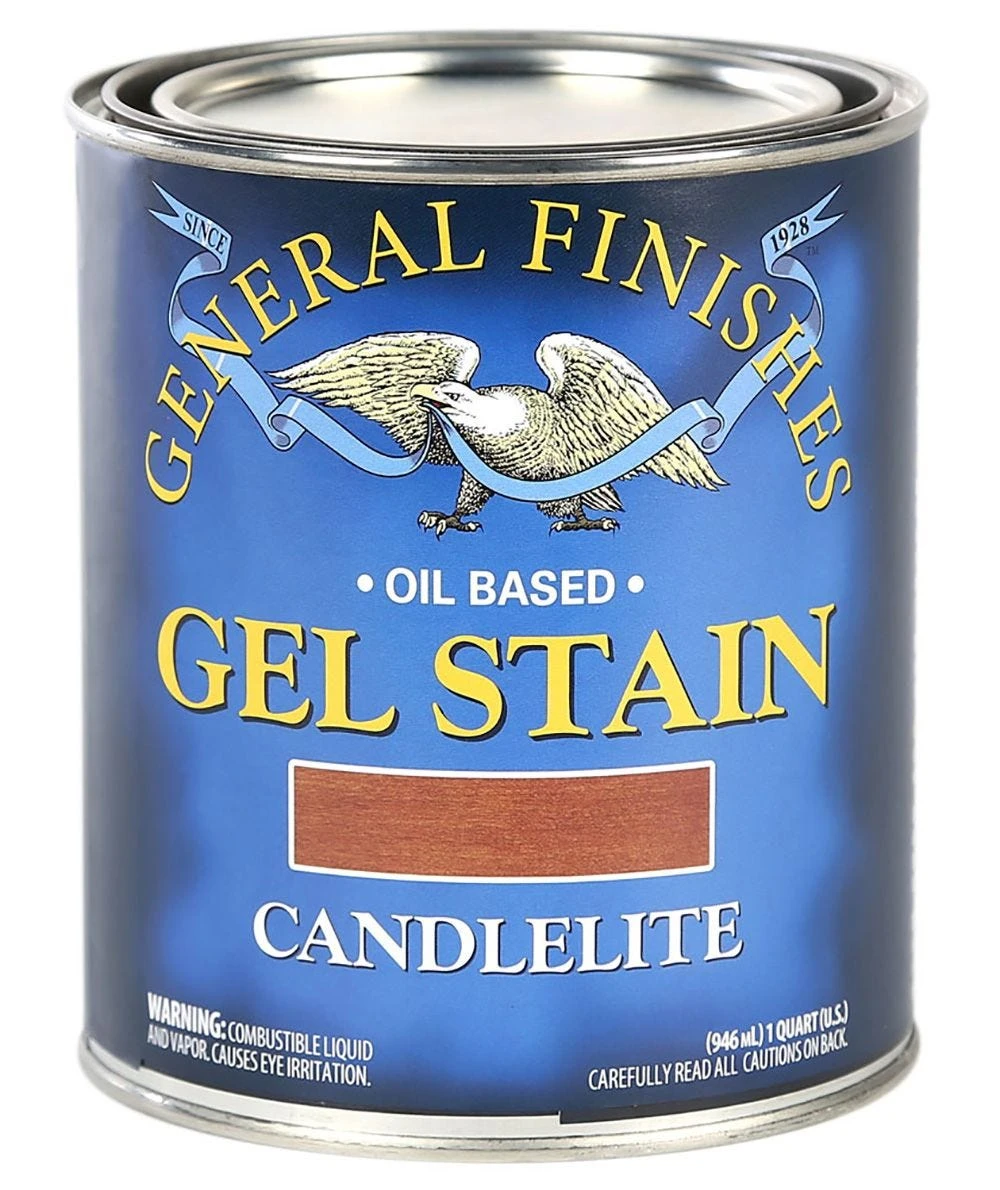 General Finishes Gel Stain, Candlelite 2 General Finishes Gel Stain, Candlelite - Image 2