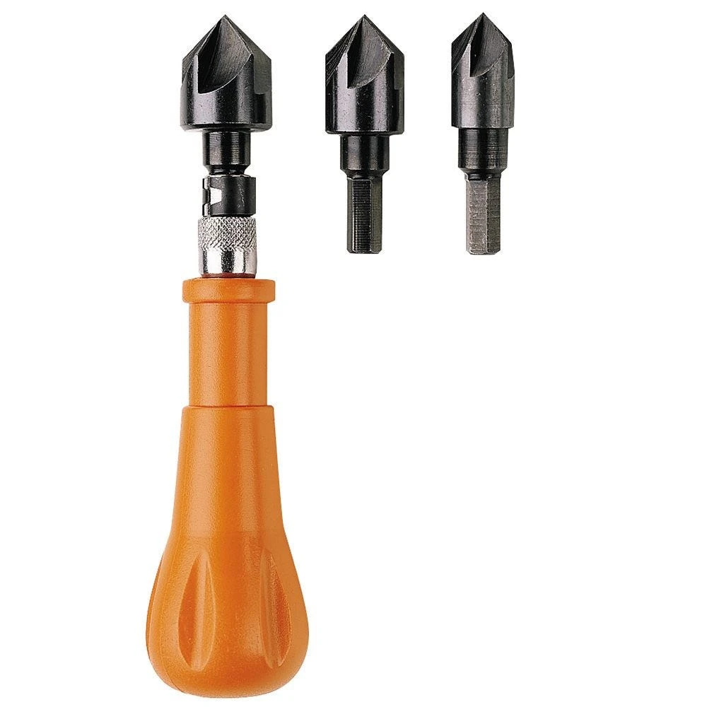3-In-1 Hand Countersink 1 3-In-1 Hand Countersink