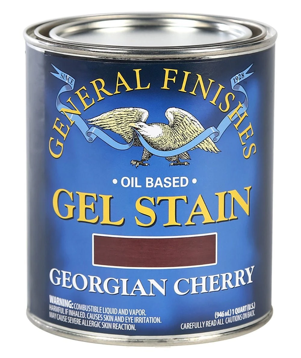 General Finishes Gel Stain, Georgian Cherry 2 General Finishes Gel Stain, Georgian Cherry - Image 2