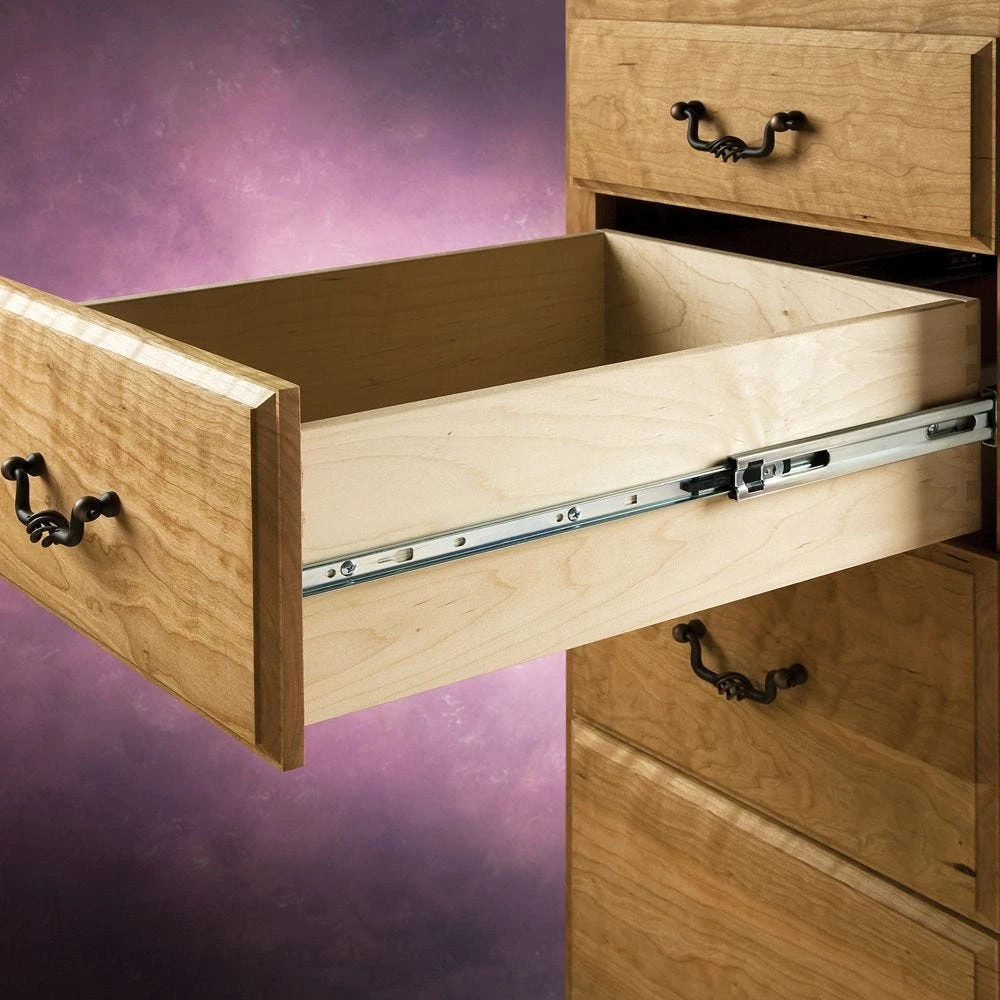 75-lb. Full-Extension Drawer Slides - Centerline® 3612 (12" To 26") 1 75-lb. Full-Extension Drawer Slides - Centerline® 3612 (12" To 26")