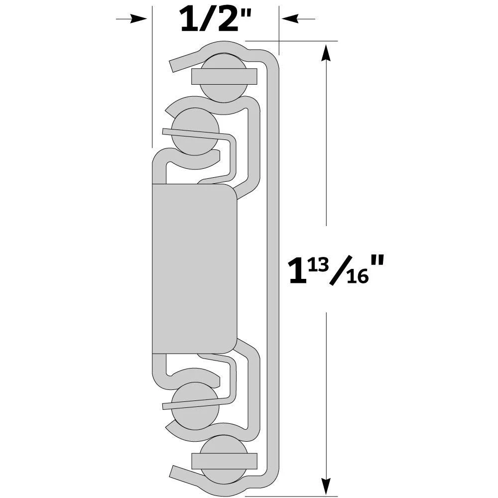 100-lb. Self-Closing Full Extension Drawer Slides - Centerline® 757 SC (16" To 22") 4 100-lb. Self-Closing Full Extension Drawer Slides - Centerline® 757 SC (16" To 22") - Image 4