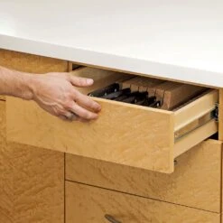 100-lb. Push-to-Open Full Extension Drawer Slides - Centerline® 757-P (16" To 22")