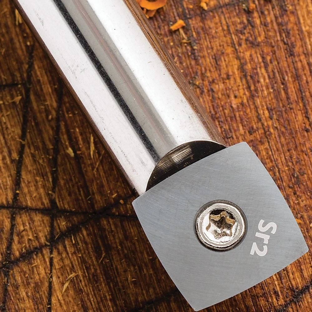 Full-Size Ergonomic Carbide Turning Tool, Square Radius 1 Full-Size Ergonomic Carbide Turning Tool, Square Radius