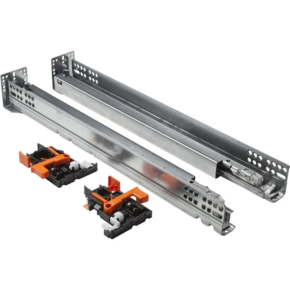 Salice Futura Push-to-Open Drawer Slides Complete Kit 1 Salice Futura Push-to-Open Drawer Slides Complete Kit