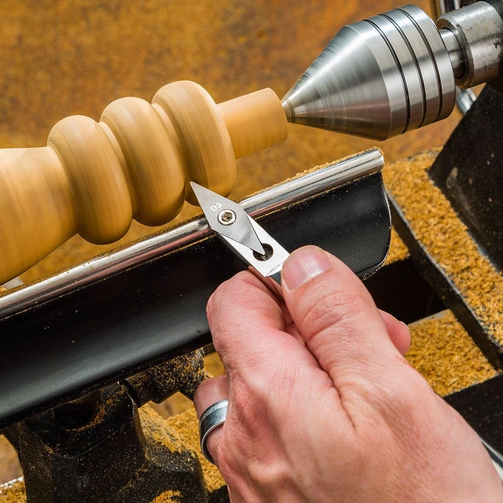 Full-Size Ergonomic Carbide Turning Tool, Diamond 4 Full-Size Ergonomic Carbide Turning Tool, Diamond - Image 4