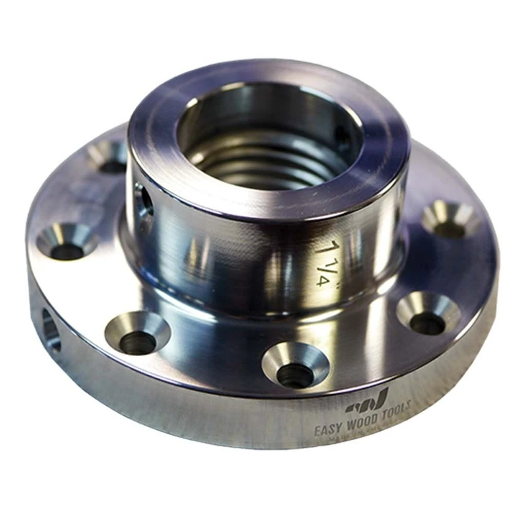 Easy Wood Tools F635 1-1/4'' X 8 TPI X 3-1/2'' Diameter Faceplate 1 Easy Wood Tools F635 1-1/4'' X 8 TPI X 3-1/2'' Diameter Faceplate