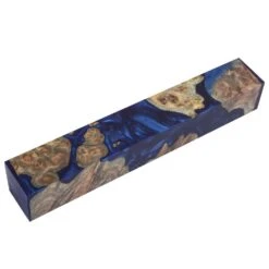 Hybridz Mallee Burl Pen Blank, Blue