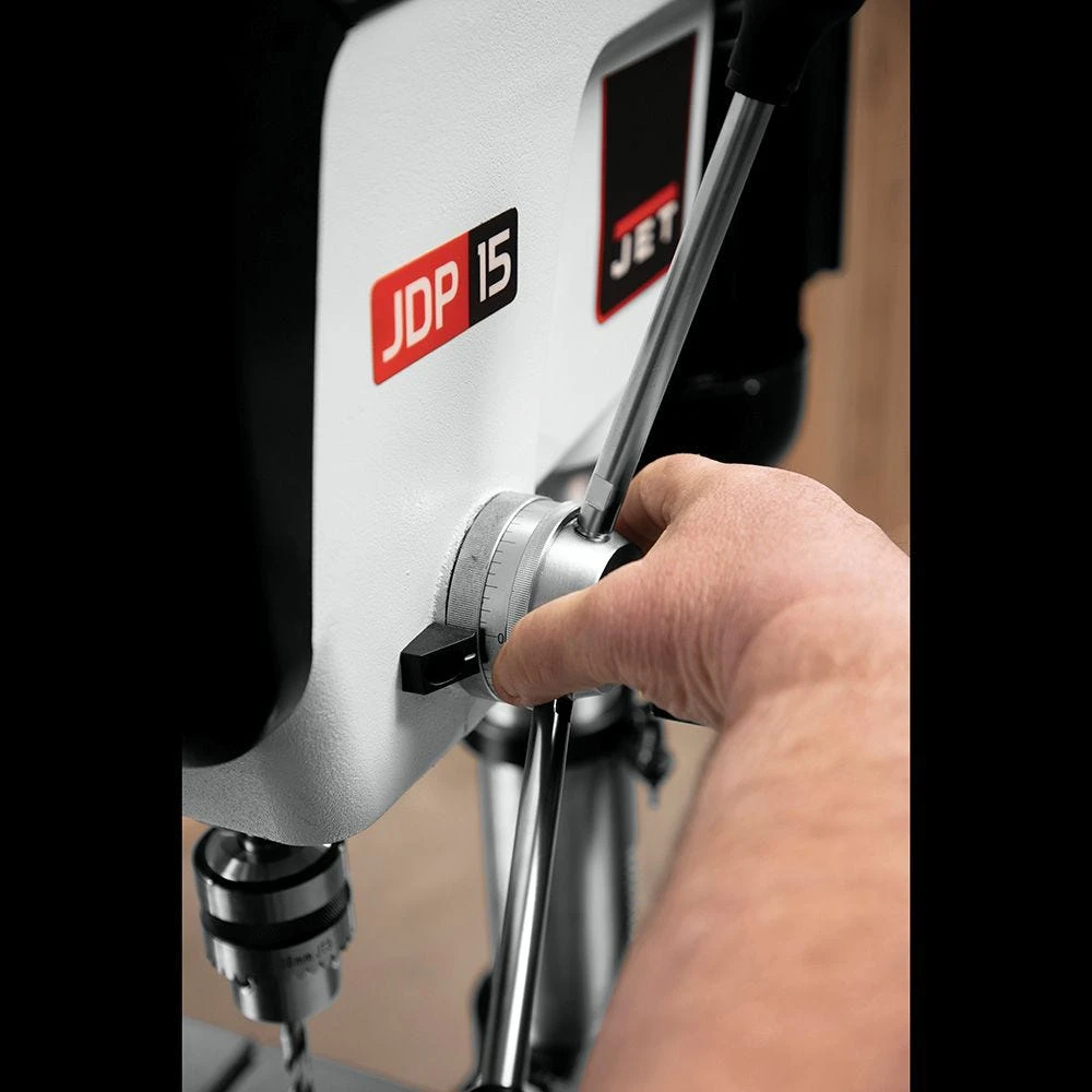 Jet® JDP-15F Floor-Standing 15'' Drill Press 4 Jet® JDP-15F Floor-Standing 15'' Drill Press - Image 4