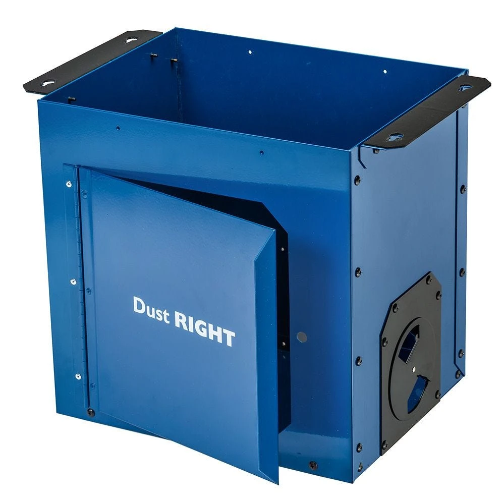Dust Right Router Table Dust Bucket With Dual Port 1 Dust Right Router Table Dust Bucket With Dual Port