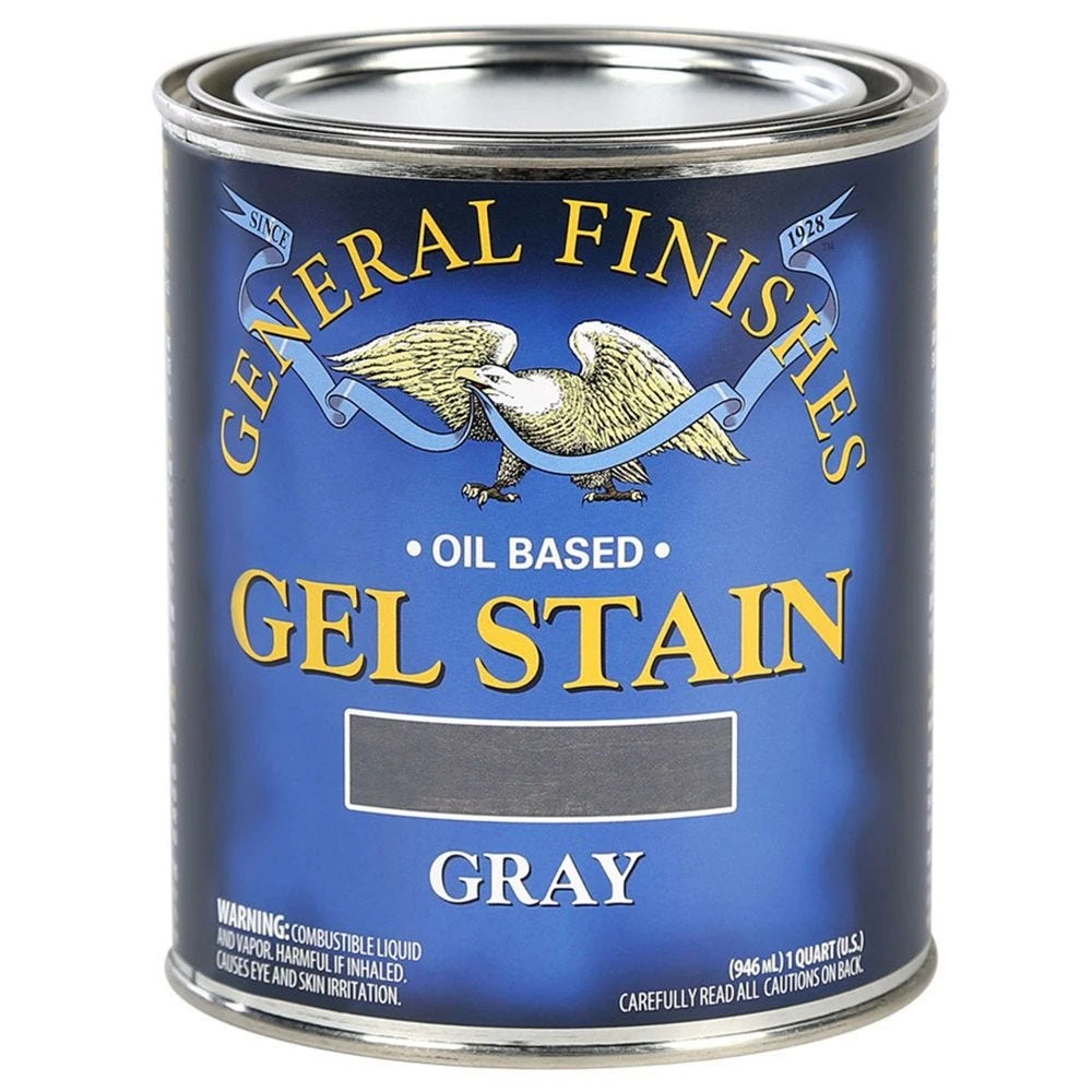 General Finishes Gel Stain, Gray 3 General Finishes Gel Stain, Gray - Image 3