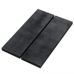 Double Black G10 Fiberglass Knife Scales