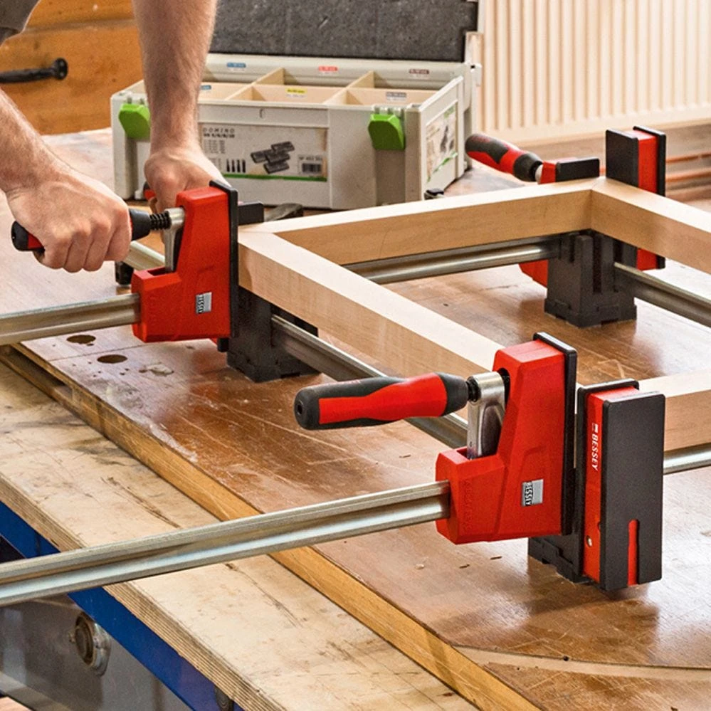 Bessey REVOlution Parallel Clamp/Framing Kit With (2) 50'', (2) 24'' And KP Blocks 10 Bessey REVOlution Parallel Clamp/Framing Kit With (2) 50'', (2) 24'' And KP Blocks - Image 10