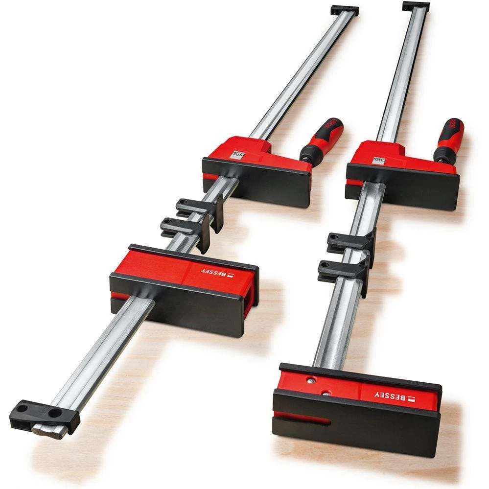 Bessey REVOlution Parallel Clamp/Framing Kit With (2) 50'', (2) 24'' And KP Blocks 2 Bessey REVOlution Parallel Clamp/Framing Kit With (2) 50'', (2) 24'' And KP Blocks - Image 2