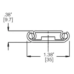 Accuride 1029 35-lb. Center-Mount Drawer Slide For Face Frame Cabinets 5 Accuride 1029 35-lb. Center-Mount Drawer Slide For Face Frame Cabinets -Home Tools Sale Shop 61240 02 1000 1