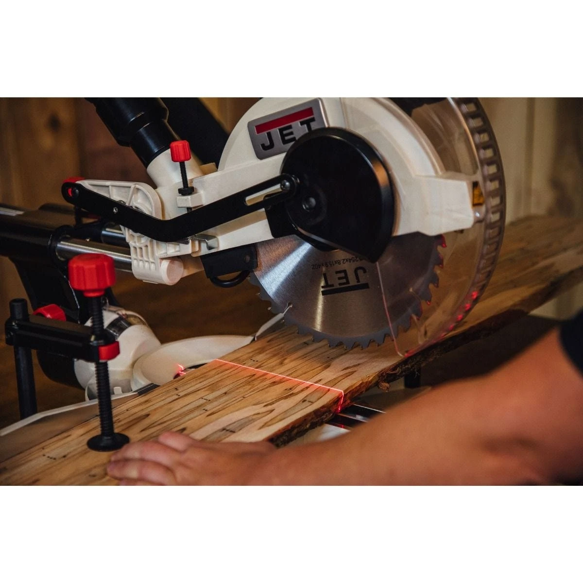 Jet 10'' Dual-Bevel Sliding Compound Miter Saw 3 Jet 10'' Dual-Bevel Sliding Compound Miter Saw - Image 3