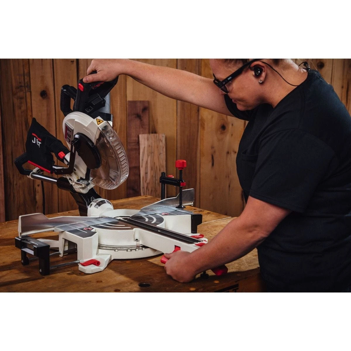 Jet 10'' Dual-Bevel Sliding Compound Miter Saw 11 Jet 10'' Dual-Bevel Sliding Compound Miter Saw - Image 11
