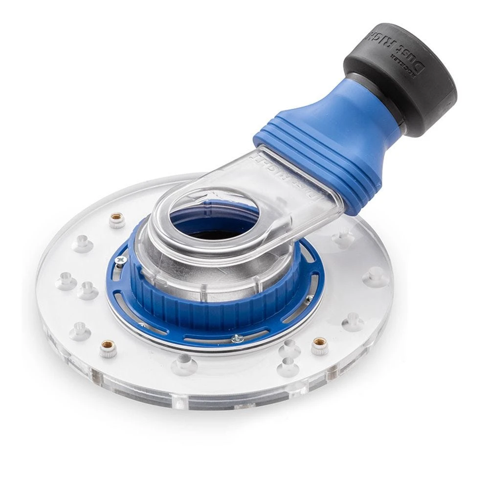 Dust Right Click-Connect Router Dust Port And Plate 1 Dust Right Click-Connect Router Dust Port And Plate