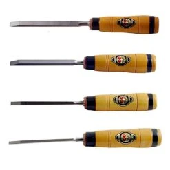 Two Cherries - Set Of Four Mortise Chisels