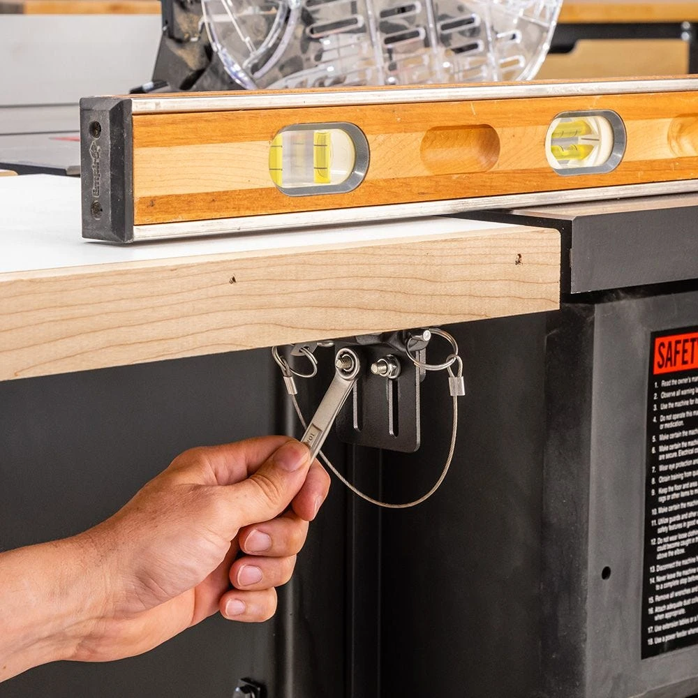 Rockler Rock-Steady Knock-Down Table Saw Outfeed Kit 10 Rockler Rock-Steady Knock-Down Table Saw Outfeed Kit - Image 10