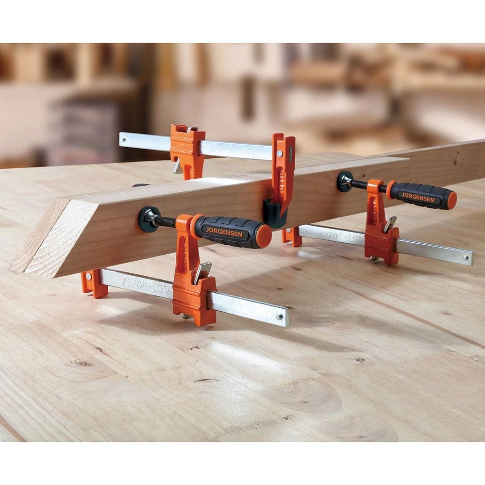 24'' Jorgensen 3724-HD Heavy-Duty Steel Bar Clamp 2 24'' Jorgensen 3724-HD Heavy-Duty Steel Bar Clamp - Image 2