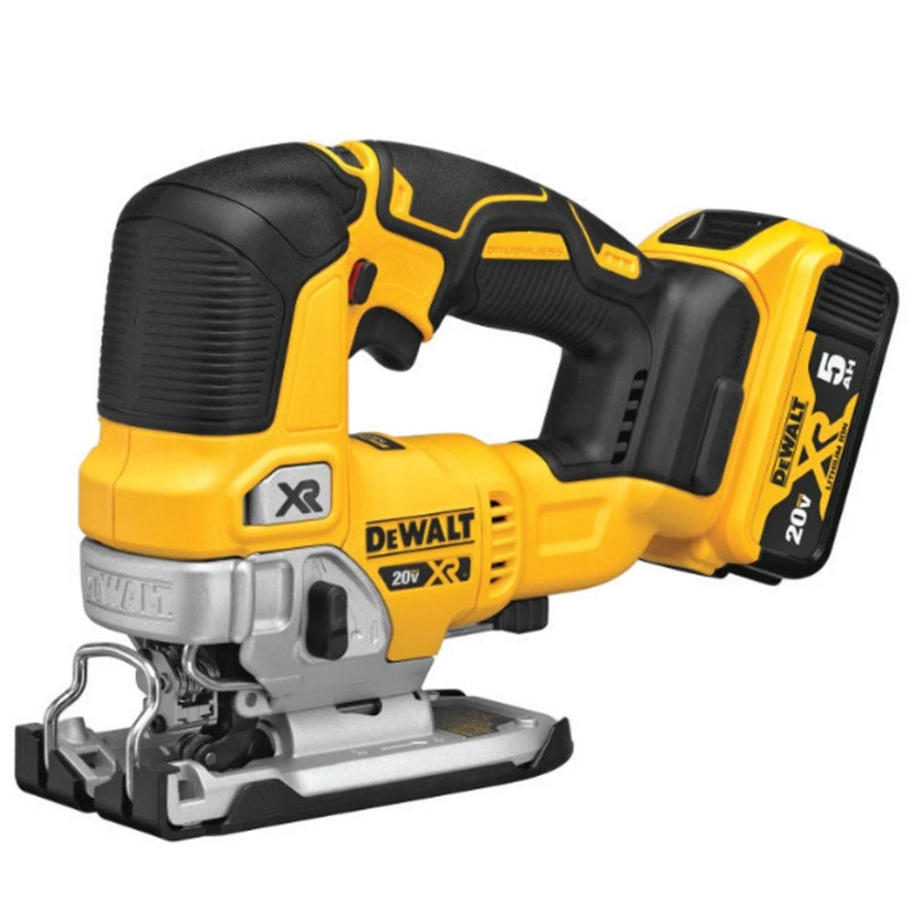 DeWalt 20V MAX* Cordless/Brushless Jigsaw Kit With 5.0Ah Battery And Charger 2 DeWalt 20V MAX* Cordless/Brushless Jigsaw Kit With 5.0Ah Battery And Charger - Image 2