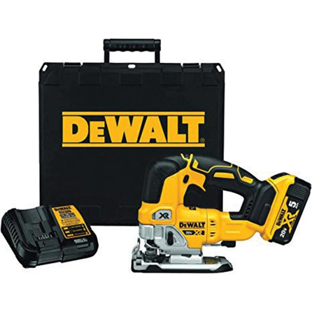 DeWalt 20V MAX* Cordless/Brushless Jigsaw Kit With 5.0Ah Battery And Charger 3 DeWalt 20V MAX* Cordless/Brushless Jigsaw Kit With 5.0Ah Battery And Charger - Image 3