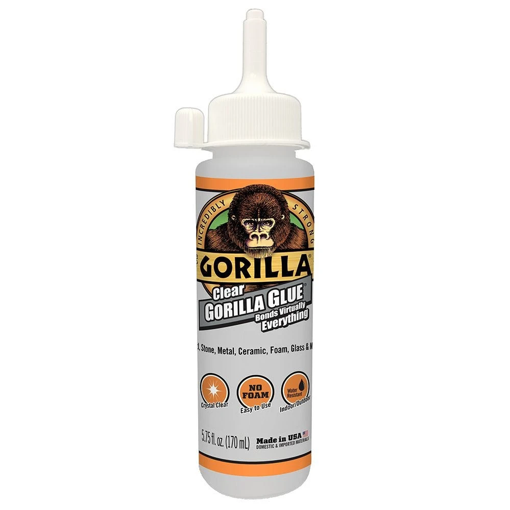 Clear Gorilla Glue, 5.75 Oz. 1 Clear Gorilla Glue, 5.75 Oz.