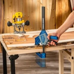 Rockler 6'' Heavy-Duty Spring-Loaded Bar Clamp -Home Tools Sale Shop 68289 04 1000