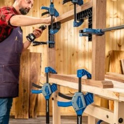 Rockler 6'' Heavy-Duty Spring-Loaded Bar Clamp -Home Tools Sale Shop 68289 09 1000