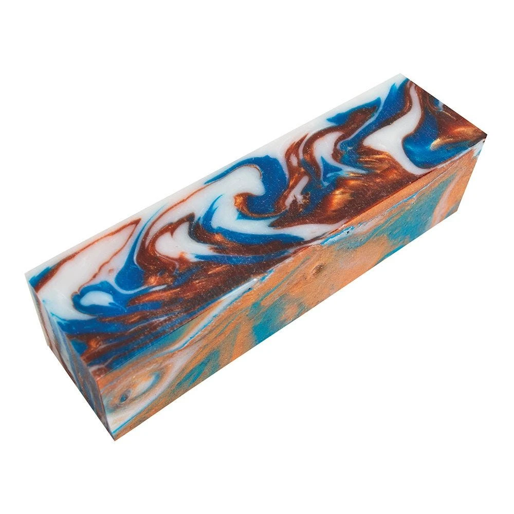 Inlace Acrylester 1-1/2'' X 1-1/2'' X 6'' Turning Blank, #129 Copper Canyon 1 Inlace Acrylester 1-1/2'' X 1-1/2'' X 6'' Turning Blank, #129 Copper Canyon