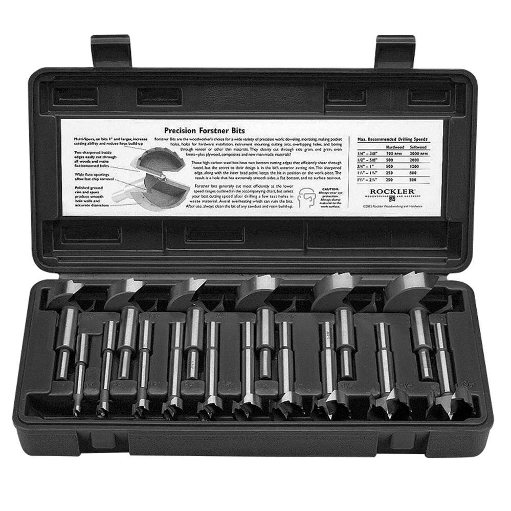 16-Pc. Forstner Bit Set 2 16-Pc. Forstner Bit Set - Image 2