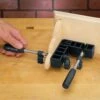Rockler Mini Clamp-It Combo (2 Mini Squares, Matching Clamps)