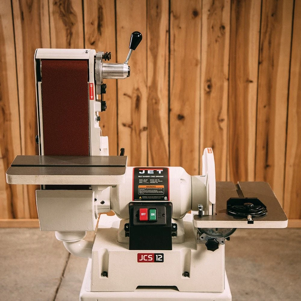 Jet® 6'' X 48'' Belt And 12'' Disc Sander Combo Machine 7 Jet® 6'' X 48'' Belt And 12'' Disc Sander Combo Machine - Image 7