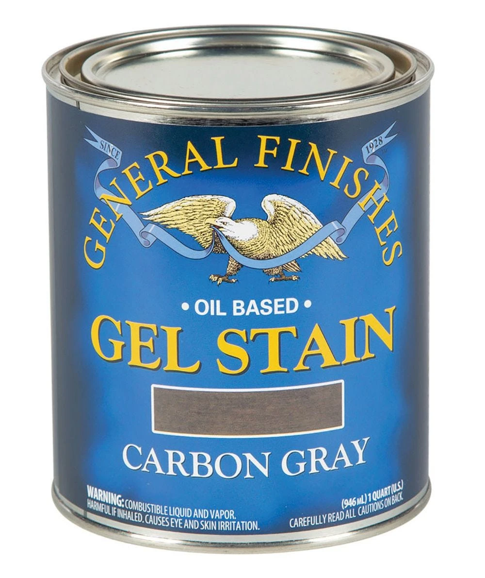 General Finishes Gel Stain, Carbon Gray 2 General Finishes Gel Stain, Carbon Gray - Image 2