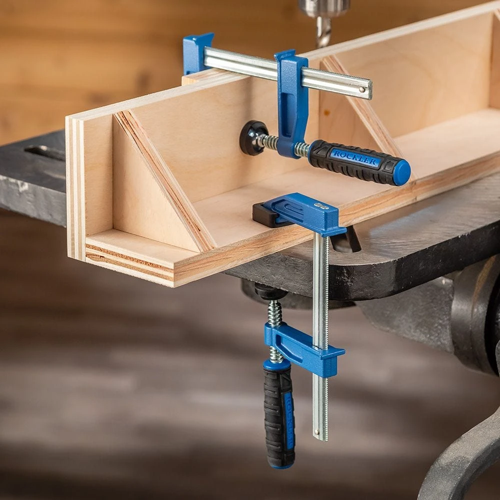 Rockler 4'' Mini F-Style Clamps, 4-Pack 9 Rockler 4'' Mini F-Style Clamps, 4-Pack - Image 9