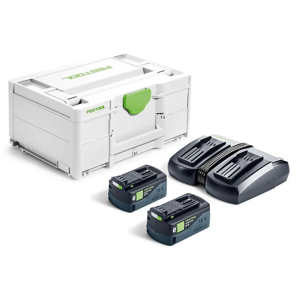Festool Energy Set SYS 18V 2x5,0/TCL 6 DUO (577079) 1 Festool Energy Set SYS 18V 2x5,0/TCL 6 DUO (577079)