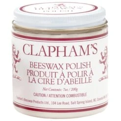 Clapham's Beeswax Furniture Polish, 7 Oz.
