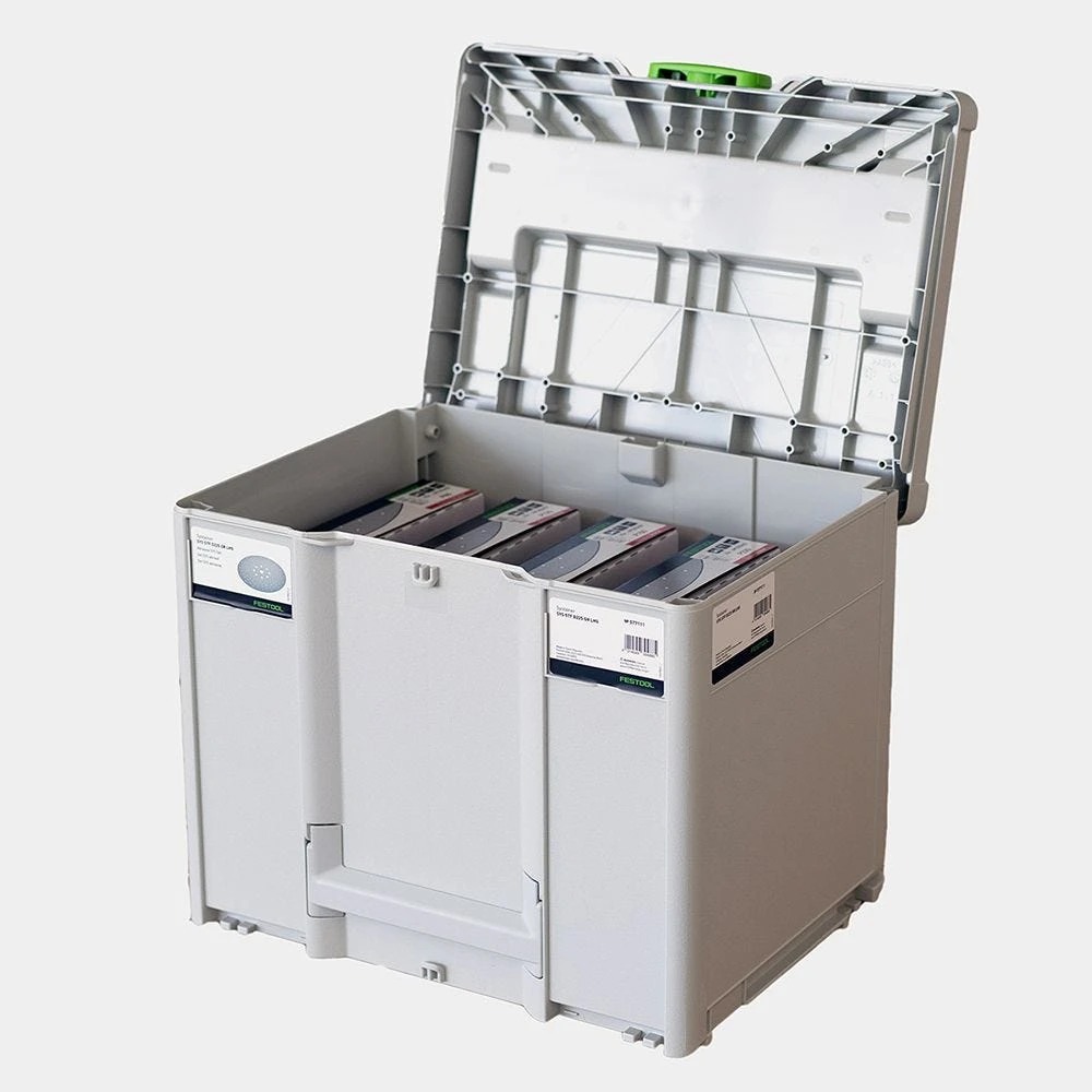 Festool 80-220 Grit D225 9'' Abrasive Assortment In Systainer3 (577111) 2 Festool 80-220 Grit D225 9'' Abrasive Assortment In Systainer3 (577111) - Image 2