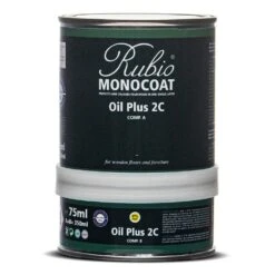 Rubio Monocoat Oil Plus 2C Wood Finish Combo Kit, 350ml, Natural