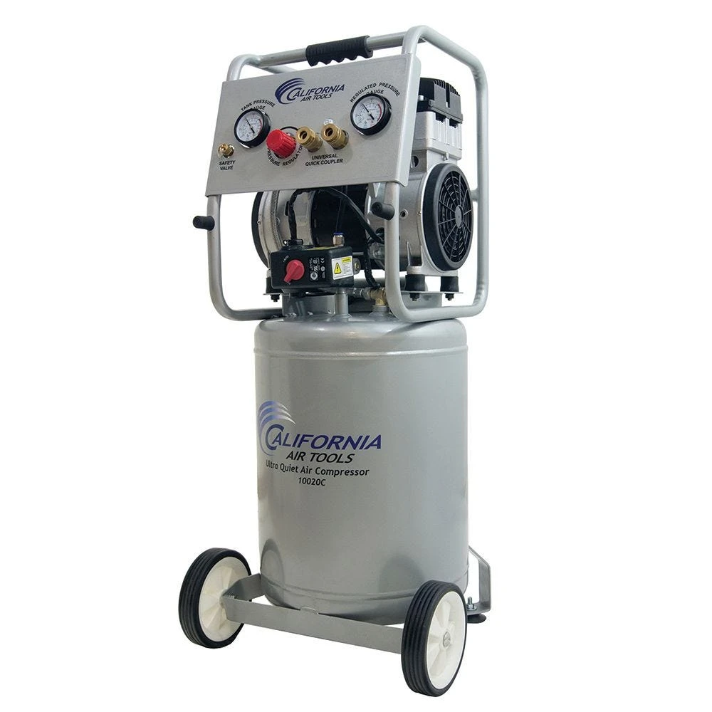 California Air Tools Ultra Quiet Air Compressor 10020C, 2HP, 10-Gallon Steel Tank 3 California Air Tools Ultra Quiet Air Compressor 10020C, 2HP, 10-Gallon Steel Tank - Image 3