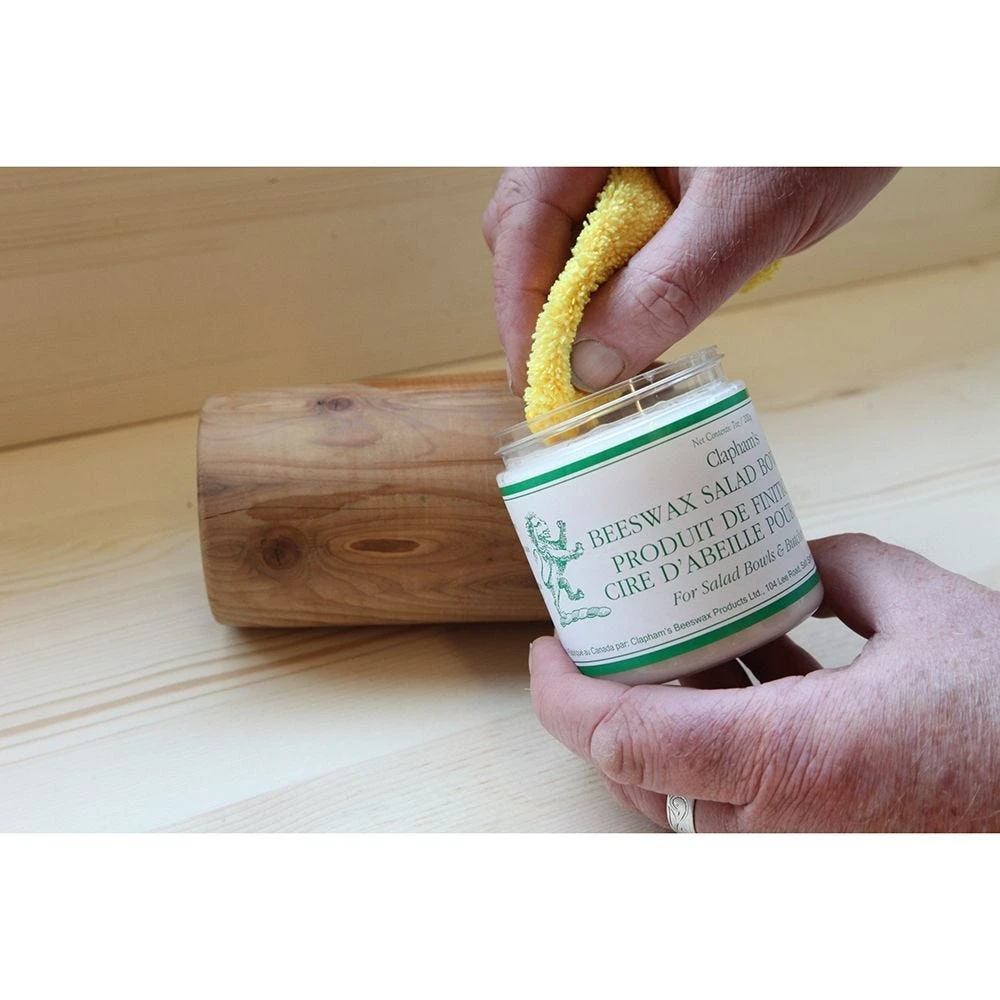 Clapham's Beeswax Salad Bowl Finish, 7 Oz. 2 Clapham's Beeswax Salad Bowl Finish, 7 Oz. - Image 2